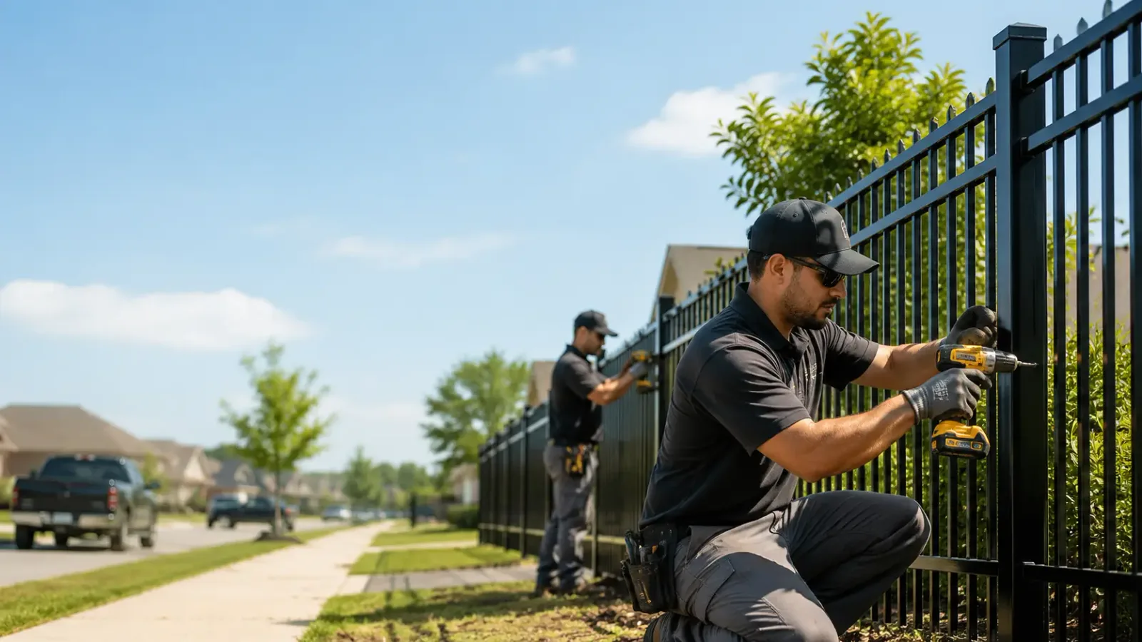 Metal Fence Installation in Reading, MI